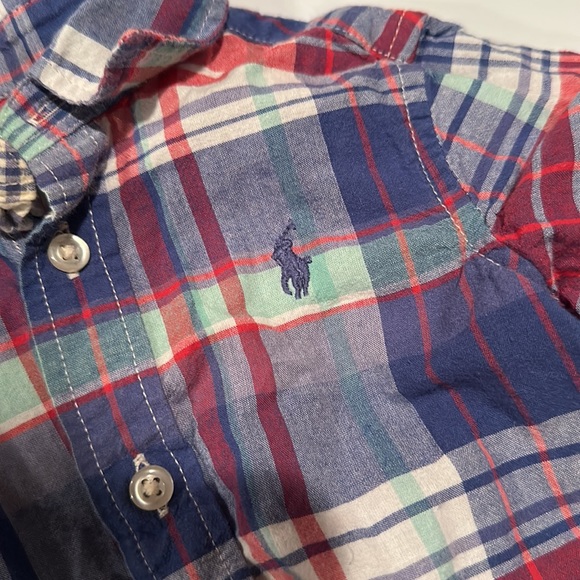 Ralph Lauren Boys 6M Polo & Blue Shorts - Picture 5 of 6